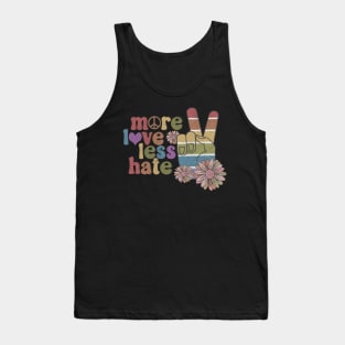 More Love Less Hate Pride Tank Top